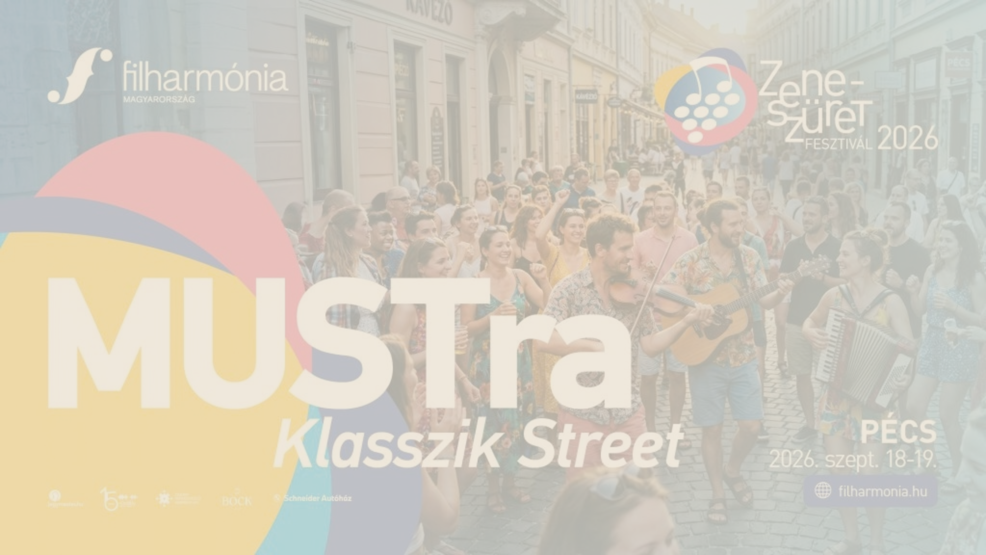 Szentpáli Kiss Péter a Pécsi Zeneszüret Fesztiválon